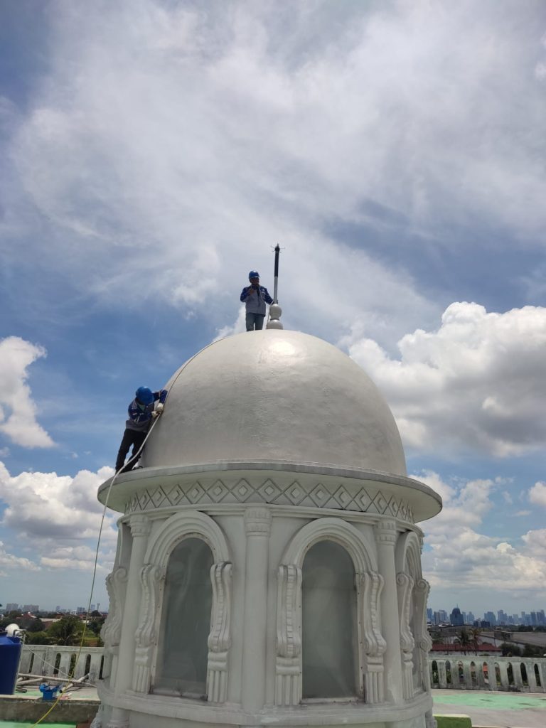 pemasangan penangkal petir pt sempurna karya esa